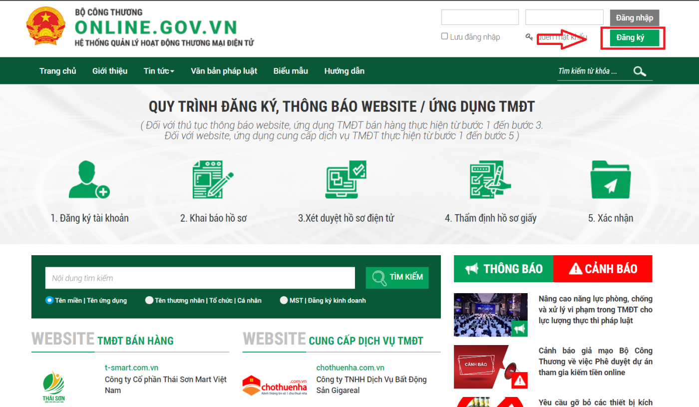 thủ tục đăng ký website 7